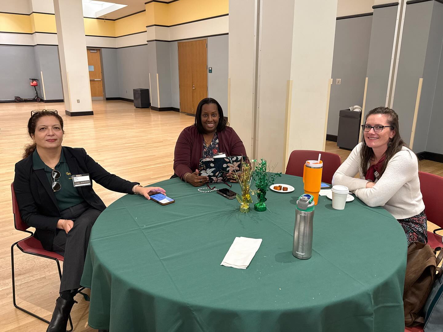 ITS IN ACTION⚠️🌟
This year’s Faculty-Staff Enrichment Day was a great success with a strong showing from our ITS team!
Dr. Amarda Shehu kicked off the day with an inspiring keynote on responsible AI adoption and how it’s positioning George Mason to lead the way.
Attendees also got a closer look at PatriotAI and CoPilot, George Mason’s initiatives driving innovative, campus-wide AI integration. Dr. Charmaine Madison took part in this session alongside professors and students, who shared live demos and real examples of how these tools are transforming learning, research, and operations across the university.💡
#masonnation #alltogetherdifferent